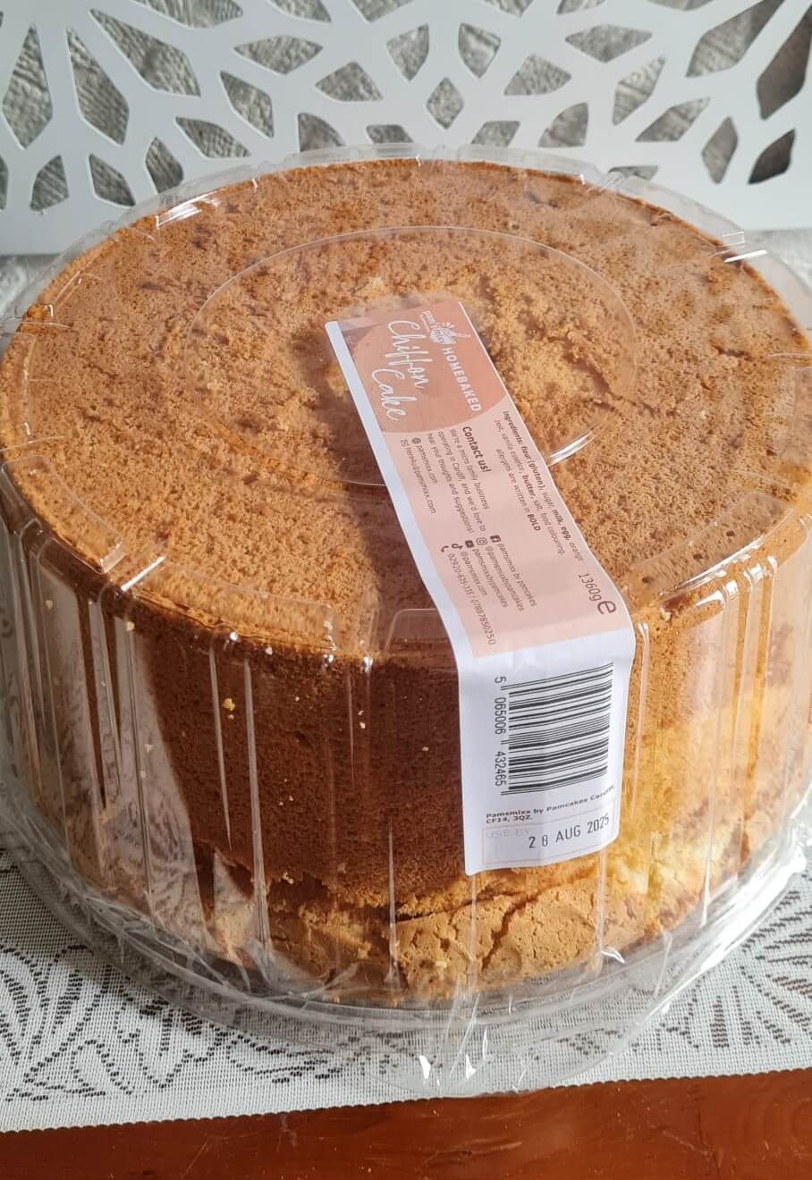 Classic (Orange) Chiffon Cake