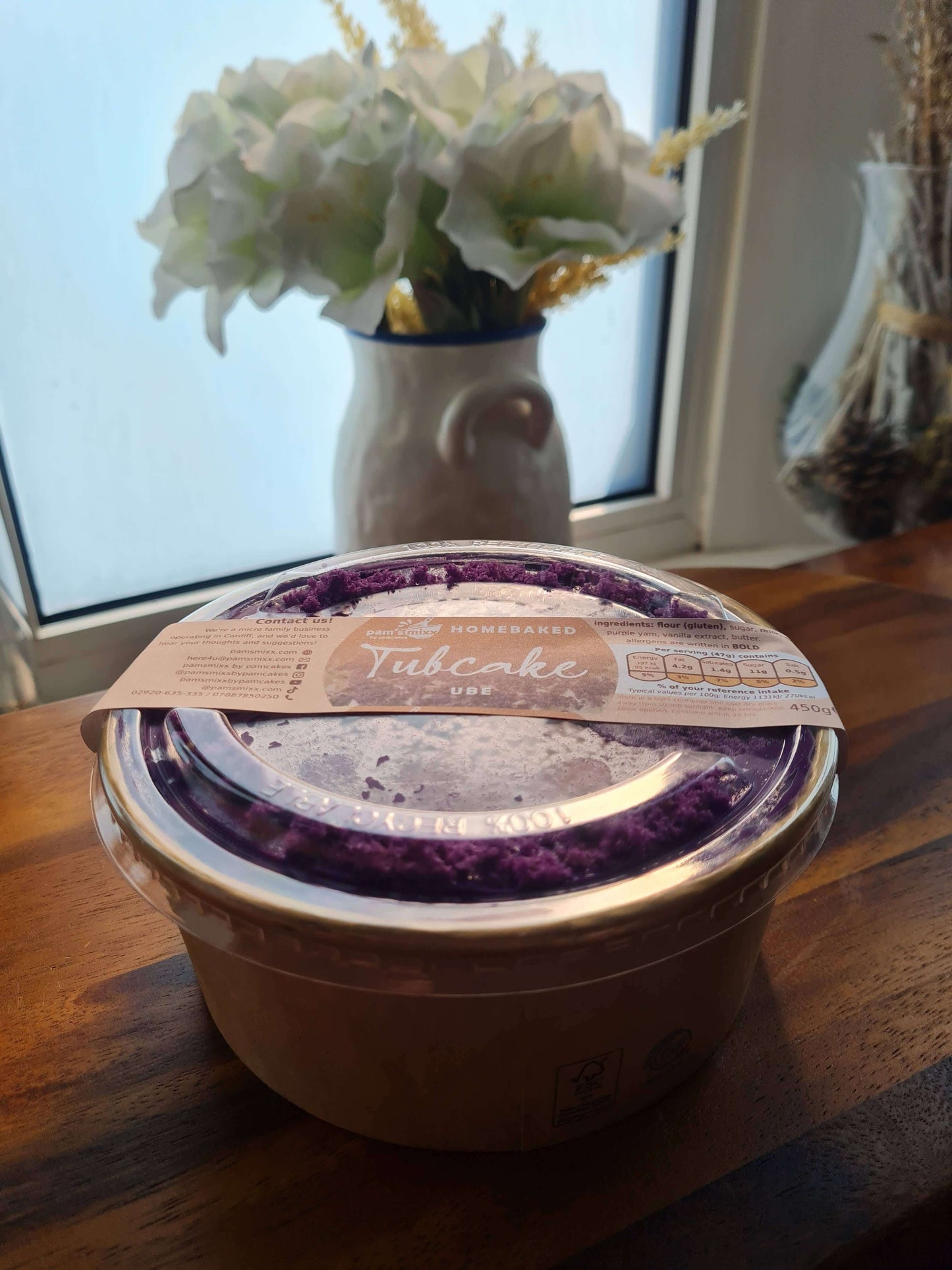 Tub Cake: UBE