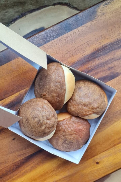 Caramel-Filled Coffee Bun Bites