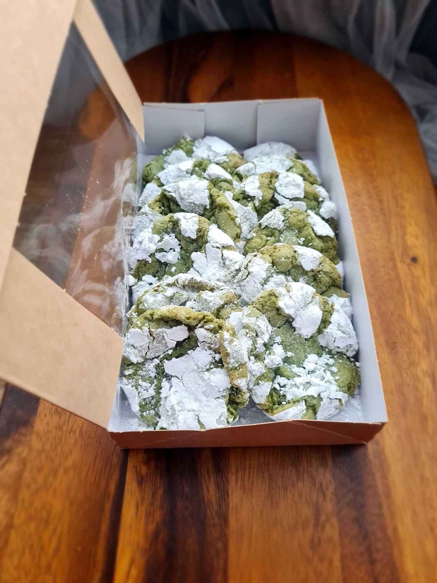 Pandan Crinkles (12 pcs)